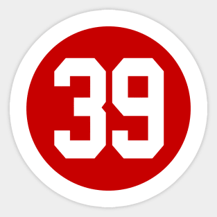 Detroit Red Wings Mantha Sticker